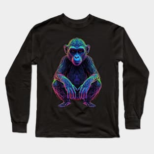 Cybernetic Monkey Business Long Sleeve T-Shirt